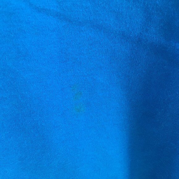 EILEEN FISHER Blue 100% Cotton 3/4 Sleeve Basic Shirt Top - Picture 6 of 7